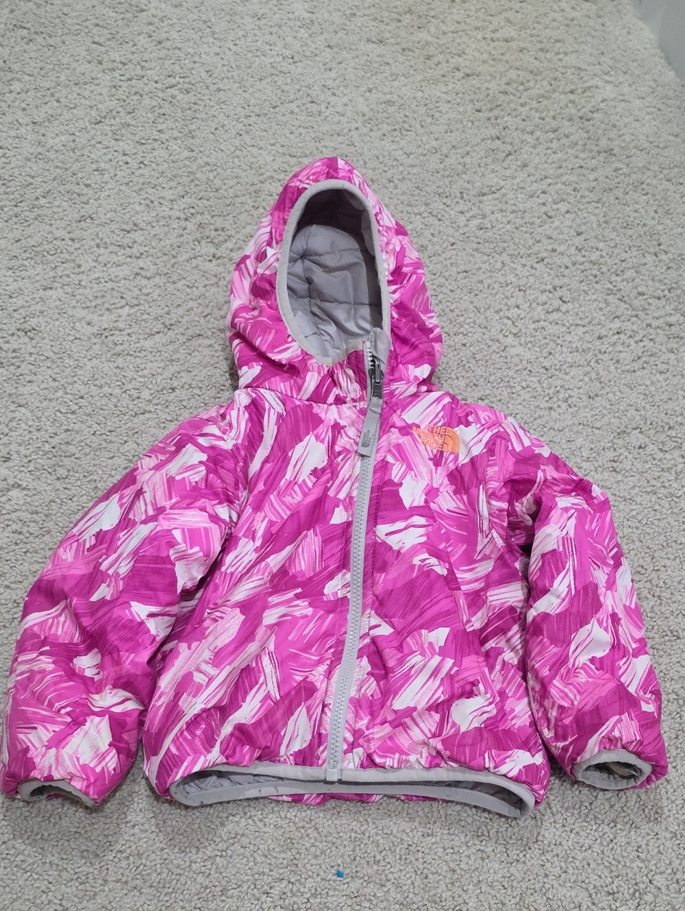 North Face Reversible Hooded Puffer Jacket
